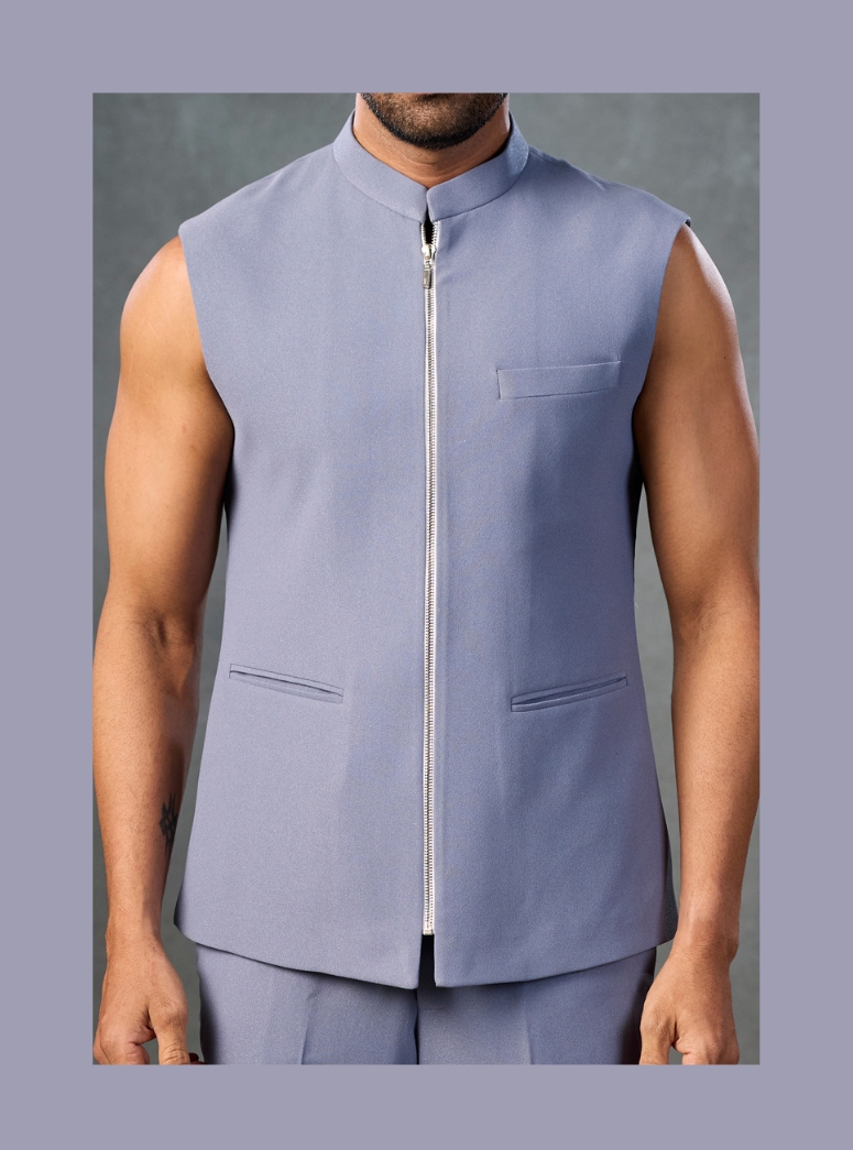 GRAY CRAPEJODHPURI